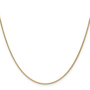 Leslie's 18K Gold Chain Diamond Cut Cable Link