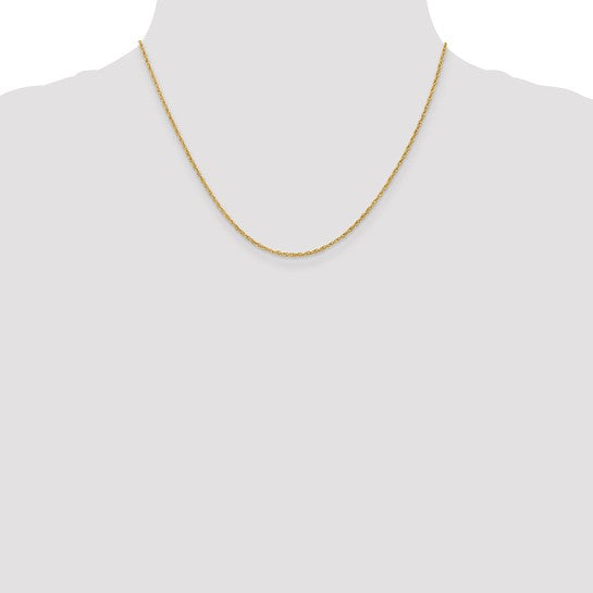 Leslie's 1.3mm Baby Rope 18K Gold Chain with Lobster Clasp