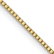 Leslie's 18K Gold Chain Box Link with Lobster Clasp