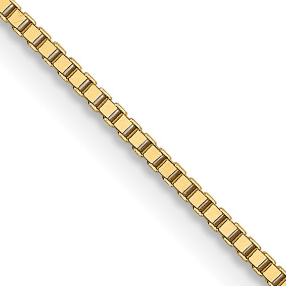 Leslie's 18K Gold Chain Box Link with Lobster Clasp