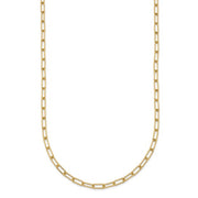 Herco 18K Gold Chain Polished 2.5mm Solid Paperclip Link