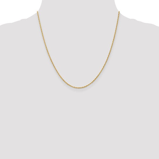 Leslie's 1.3mm Baby Rope 18K Gold Chain with Lobster Clasp