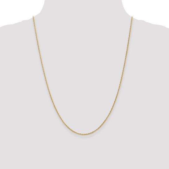 Leslie's 1.3mm Baby Rope 18K Gold Chain with Lobster Clasp