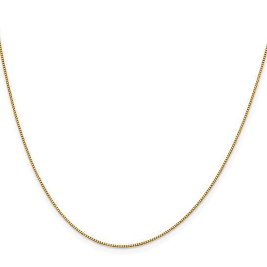 Leslie's 18K Gold Chain Box Link with Lobster Clasp