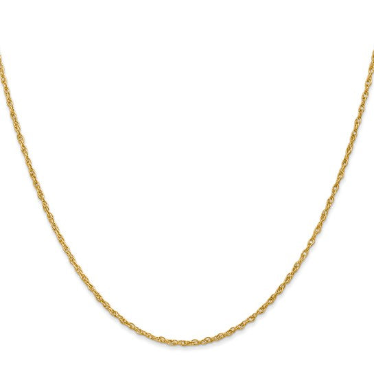 Leslie's 1.3mm Baby Rope 18K Gold Chain with Lobster Clasp