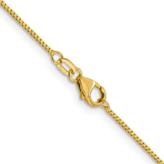 Leslie's 18K Gold Chain Box Link with Lobster Clasp