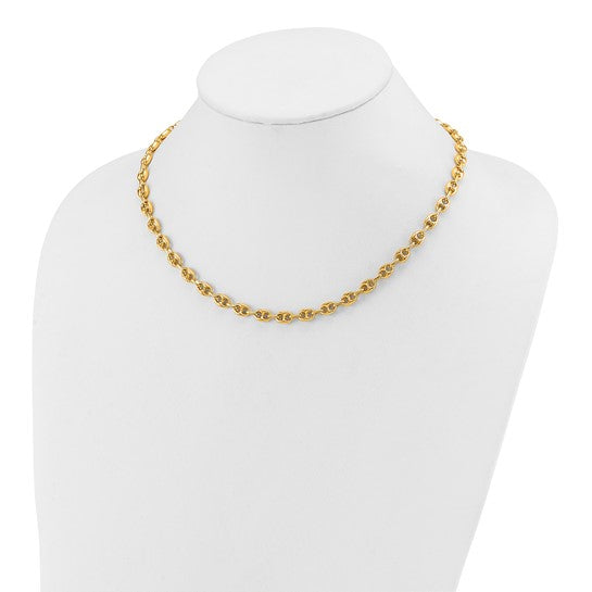 Herco 18 Inch, 5.8mm, Anchor Link, 18K Gold Chain