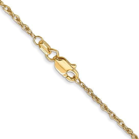 Leslie's 1.3mm Baby Rope 18K Gold Chain with Lobster Clasp