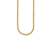 Herco 18K Polished 4.2mm Solid Curb 24 Inch Chain