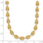 Herco 18K YG Polished 5.8mm Anchor Link Chain 18in measurements