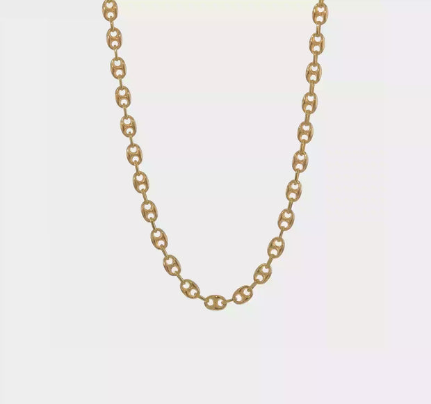 Herco 18 Inch, 5.8mm, Anchor Link, 18K Gold Chain